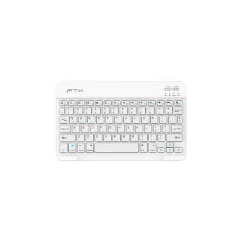 Teclado para tablet FTX FTXB09 bluetooth español color negro y blanco