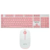 Thumbnail TECLADO Y MOUSE ROSA FTX0
