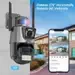 Thumbnail Cámara de seguridad Smart Wifi Ultra hd mp y alarma0